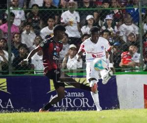 Imágenes del desarrollo del partido.