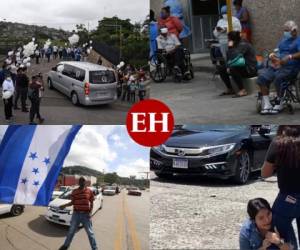 Crímenes, dolorosos sepelios y protestas se registraron esta semana en Honduras. Estas son las imágenes de los acontecimientos que impactaron al país. Fotos: Johny Magallanes / Efraín Salgado / Estalin Irías / EL HERALDO / Cortesía.