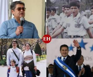 Juan Orlando Hernández, presidente de Honduras, cumple 53 años este jueves, una fecha oportuna para rememorar los logros y desafíos que ha tenido a lo largo de su vida.Hernández ha escalado muchos puestos políticos hasta convertirse en el presidente de la nación, durante dos periodos consecutivos, sus cambios físicos han sido bien marcados y su intelecto ha sido una característica desde muy pequeño.En esta galería haremos un recuento de la vida del presidente de Honduras, quien este 28 de octubre celebra su natalicio. Foto: Cortesía/El Heraldo