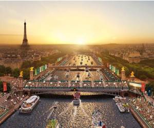 La ceremonia de apertura de los Juegos Olímpicos de París 2024 será totalmente diferente a las anteriores: se hará en el río Sena. FOTO: Juegos Olímpicos.