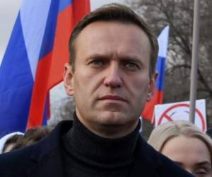 Navalny​ es un abogado y político ruso, opositor de Vladímir Putin. Foto: AFP