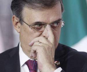 El canciller Marcelo Ebrard fue quien informó sobre los ensayos clínicos en México.