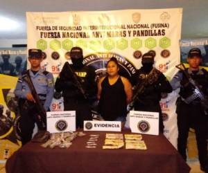 Rosibel Chavarria Romero, de 27 años de edad, conocida con el alias de 'Rosy', fue detenida en la colonia La Independencia de la capital de Honduras.