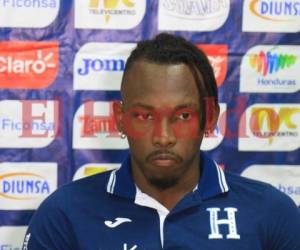 Alberth Elis expresó su felicidad por estrenarse en el Nacional como jugador de la H. Foto: Ronal Aceituno/ EL HERALDO