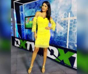 La bella periodista, es presentadora de un importante programa de Guatemala, foto: Sara Guerrero/Instagram.
