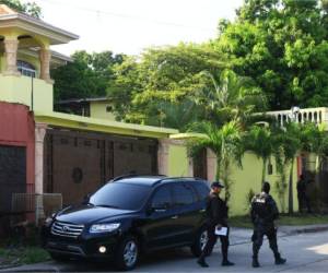 Una de las casas incautadas a Carlos Arnoldo Lobo por las autoridades de Honduras.