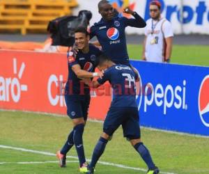 Motagua venció a Juticalpa con goles de Rubilio y Moreira. Foto: Ronal Aceituno/Grupo Opsa