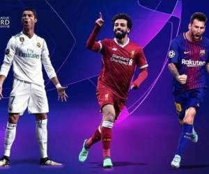 Estos son los tres candidatos al premio de mejor atacante de la pasada edición de la Liga de Campeones, anunció este jueves la UEFA. Foto:UEFA