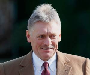 El portavoz del presidente Vladimir Putin, Dmitry Peskov, dijo el 12 de mayo que dio positivo por el coronavirus. Foto: Agencia AFP.