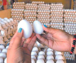 Los huevos han subido entre 20 y 30 lempiras el cartón.