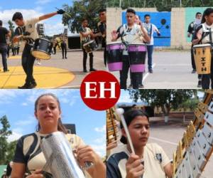 Ritmos pegajosos, géneros variados y mucho fervor patriótico pretende demostrar la banda de guerra del Instituto Técnico Honduras (ITH) este próximo 15 de septiembre. Vea quiénes la integran y cómo se preparan para estos desfiles patrios. Fotos: Eduard Rodríguez/ EL HERALDO