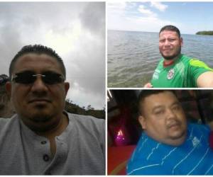 Francis Orlando Leiva Tejada, Fausto Amílcar Jiménez Paz y Ronald Humberto Ponce Sarmiento son las tres víctimas de la masacre registrada este domingo en San Pedro Sula (Foto: Redes / EL HERALDO Honduras / Noticias de Honduras / Sucesos de Honduras)