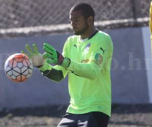 Menjívar es por ahora el portero titular del Olimpia. Foto: / Grupo Opsa.