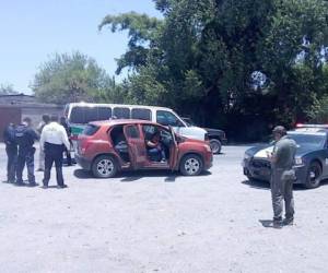 Los migrantes eran transportados en un vehículo Chevrolet Trax rumbo a Ciudad Victoria. Foto: Cortesía www.gaceta.mx