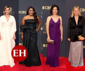 Apostando por la comodidad y la sencillez en su máxima expresión, algunos de los famosos de la industria cinematográfica quedaron opacados por la alfombra roja de los Emmy 2021 tras lucir atuendos descuidados y un tanto relajados para los premios que honran a la mejor programación televisiva en los Estados Unidos . Aquí algunos de ellos. FOTOS: AP/AFP