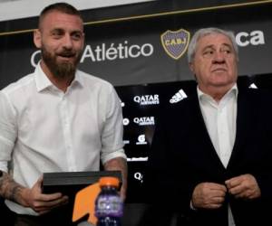 Daniele De Rossi deja el fútbol a sus 36 años de edad. (AFP)