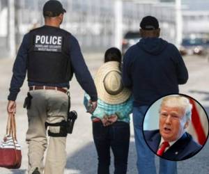 'Ellos vinieron de forma ilegal', dijo Trump, por lo que serán deportados.