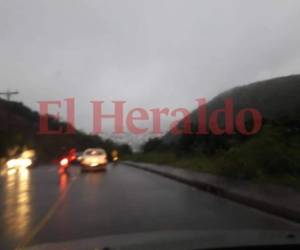 Así amaneció Tegucigalpa este miércoles debido al ingreso de una masa de aire. Foto: EL HERALDO