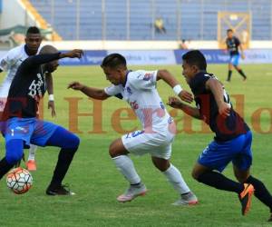 El equipo progreseño logró la paridad en el marcador ante el Olimpia, foto: El Heraldo.