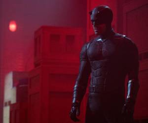 Charlie Cox como Daredevil durante una escena de la serie Daredevil: Born Again, que estrena una segunda temporada el próximo 25 de marzo en Disney+.