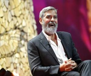 Clooney conocido por expresar sus opiniones sobre cuestiones políticas internacionales y se ha comprometido en causas humanitarias junto con su esposa. Foto: AP.