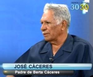 El papá de Berta Cáceres fue llevado de emergencia al centro de salud de Marcala, La Paz. (Foto: Captura video 30/30)