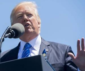 El presidente de los Estados Unidos, Donald Trump (Foto: Agencia AFP)