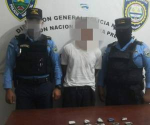 Los agentes de la Policía Nacional trasladaron a la fiscalía al sospechoso.