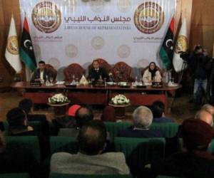 Buscando la estabilidad de Libia, diferentes gobiernos dieron su voto de confianza al nuevo mandato. Foto: AFP.