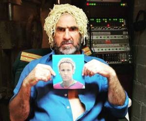 E ex jugador del Manchester United publicó esta foto en sus redes sociales.