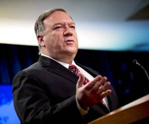 Mike Pompeo responsabiliza a Beijing de la propagación de la enfermedad y exige que se le haga rendir cuentas. Foto: AP.