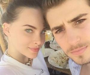 Ignacio Pellegrini y su hermana.