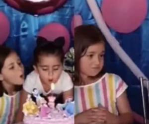 Niña desata pelea en fiesta de cumpleaños porque le soplaron al pastel.
