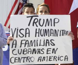 Las medidas recientes de Estados Unidos también han afectado a cubanos que se quedaron sin recibir asilo y ahora piden ayuda (Foto: AFP/ El Heraldo Honduras/ Noticias de Honduras)