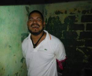 El narcotraficante identificado como José Arnoldo Díaz Castro alias 'Pelleja', era buscado desde el 2013 por el transporte de cocaína por Centroamerica. Foto MSCR