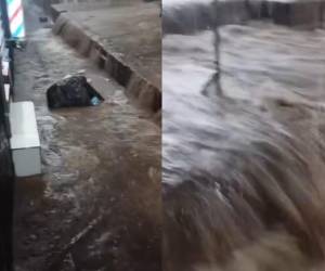 Las intensas lluvias registradas durante la noche de este sábado 19 de septiembre provocaron inundaciones, acumulaciones de agua y complicaciones para la circulación vehicular y peatonal en distintos sectores de Tegucigalpa.