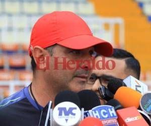 Diego Vazquez, entrenador de Motagua. (Foto: Ronal Aceituno / Grupo Opsa)