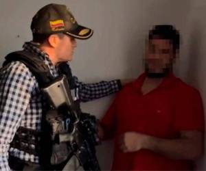 El ciudadano hondureño regresó con su familia cuando recuperó la libertad.