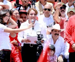 Hay cuatro movimientos que estarían apoyando a Xiomara Castro en el interior de Libre.