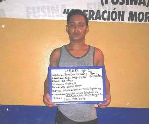 El policía militar fue detenidos en Ciudad Nueva, Choluteca, zona sur de Honduras.