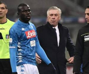 El Inter, obligado ya a jugar dos partidos a puerta cerrada tras los gritos de mono lanzados contra el jugador del Nápoles Kalidou Koulibaly. (Foto: Confilegal)