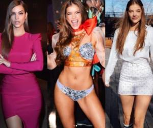 Barbara Palvin es una modelo húngara de 25 años de edad que recientemente fue contratada por la firma de lencería Victoria's Secret. Luego de su presentación, una revista la llamó modelo de 'talla grande', causando gran polémica en las redes sociales.