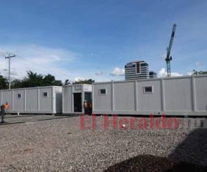 El hospital móvil de Tegucigalpa ya está listo para ser entregado a las autoridades del Hospital Escuela que lo administrarán.