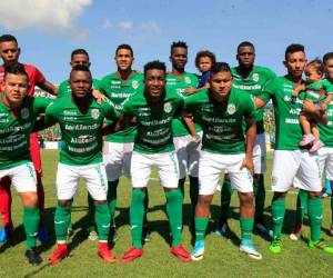 Marathón en su equipo titular este sábado ante Real España. Foto: El Heraldo.