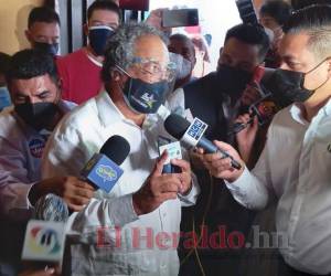 Nelson Ávila, precandidato presidencial de Libre. Foto: Emilio Flores / EL HERALDO