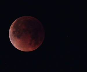 El eclipse lunar total del 27 de julio de 2018 será el más largo del Siglo XXI. Foto AFP