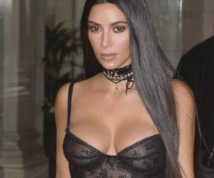 Kim Kardashian fue criticada por su apariencia. Foto Instagram