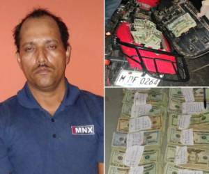 De esta manera, este hombre intentó ocultar más de 39 mil dólares en una motocicleta en Choluteca.
