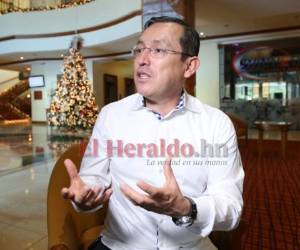 Marlon Tábora, coordinador del Gabinete Económico. FOTO: EL HERALDO.