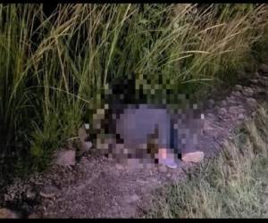 La mujer fue asesinada en una solitaria zona de la aldea Mateo de Comayagüela.
